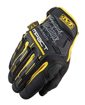 Тактические перчатки Mechanix M-pact (черно-желтые) L