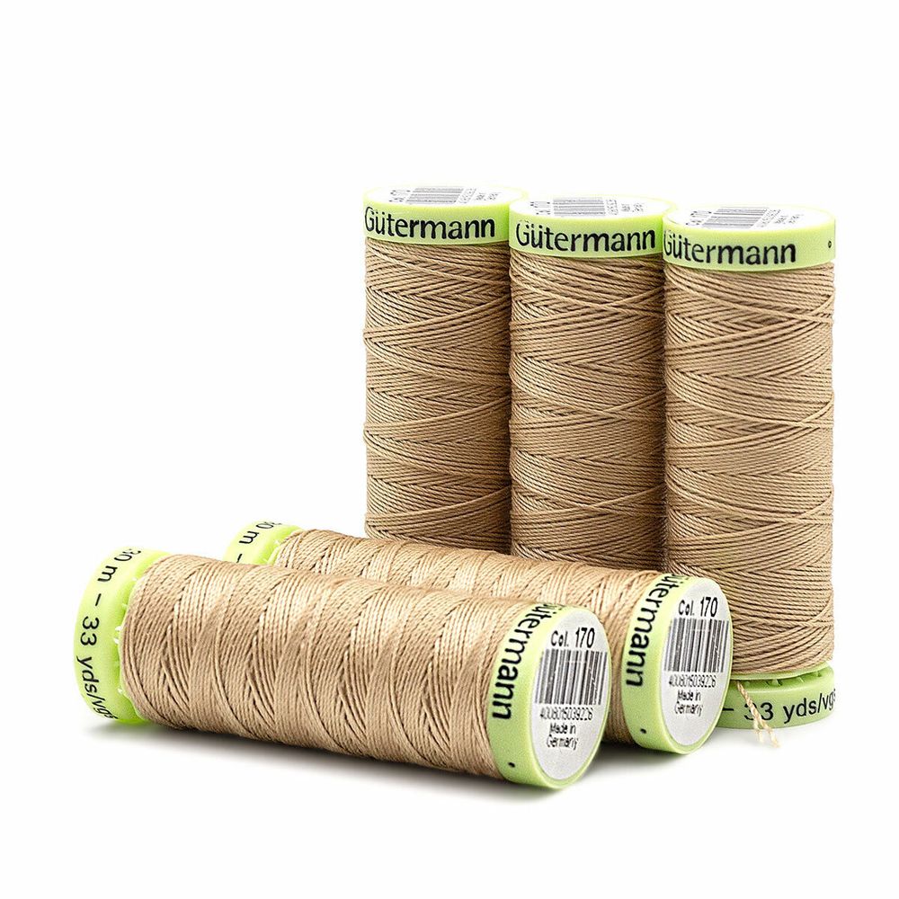 Нитки отделочные Gutermann Top Stitch 30 (30 метров), 5 кат. | 170 кэмел