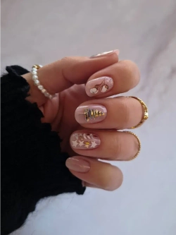 Lucky Rose Слайдеры наклейки для ногтей Foil 166