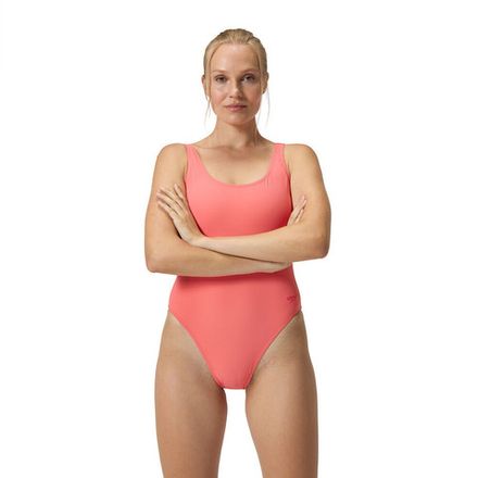 Купальник SPEEDO Textured Belted Deep, 8-00387417926, р.32 (рос.44), коралловый