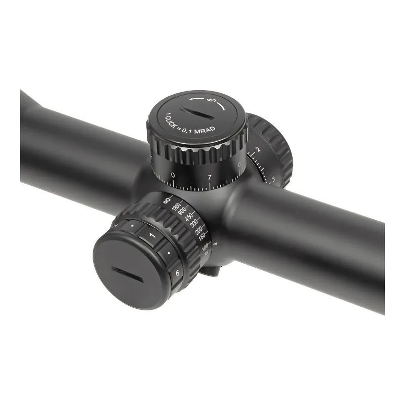 Прицел Gaut Azurite 4-16x50, сетка 35, FFP, 0.1 МIL - механизмы поправок и отстройки от параллакса