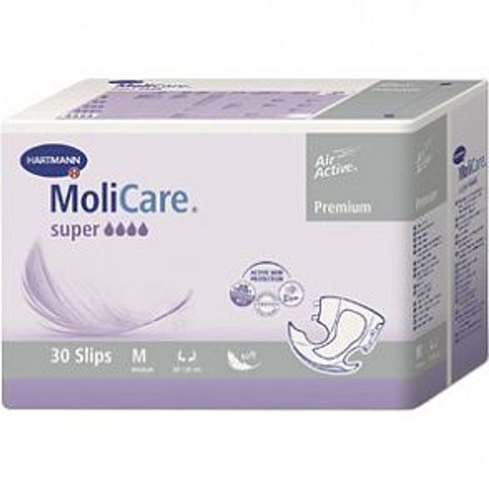 MoliCare Premium super soft - Моликар Премиум супер софт - Воздухопроницаемые подгузники: размер M,   30 шт.