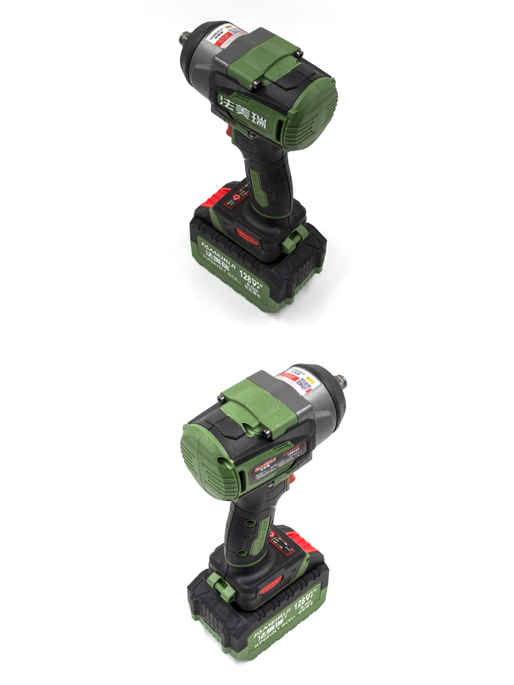 Ударный аккумуляторный гайковёрт FAMEIRUI 128VF 600 Н·м