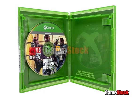 Xbox Series X GTA 5/Grand Theft Auto 5 (Б/У, Русские субтитры)