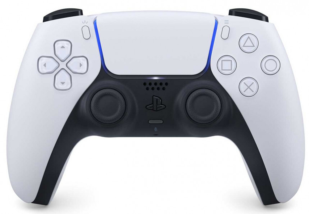 Беспроводной геймпад Dualsense Controller для PS5 (White - Белый, CFI-ZCT1W: SIEE)