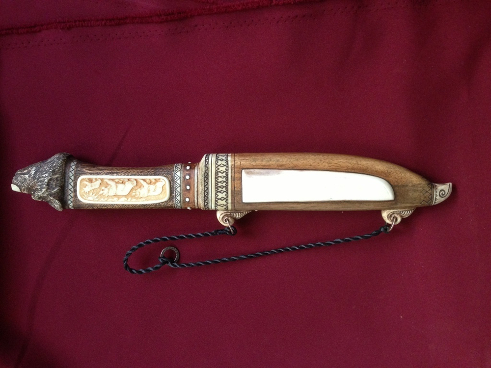 Медведь, сувенирный нож