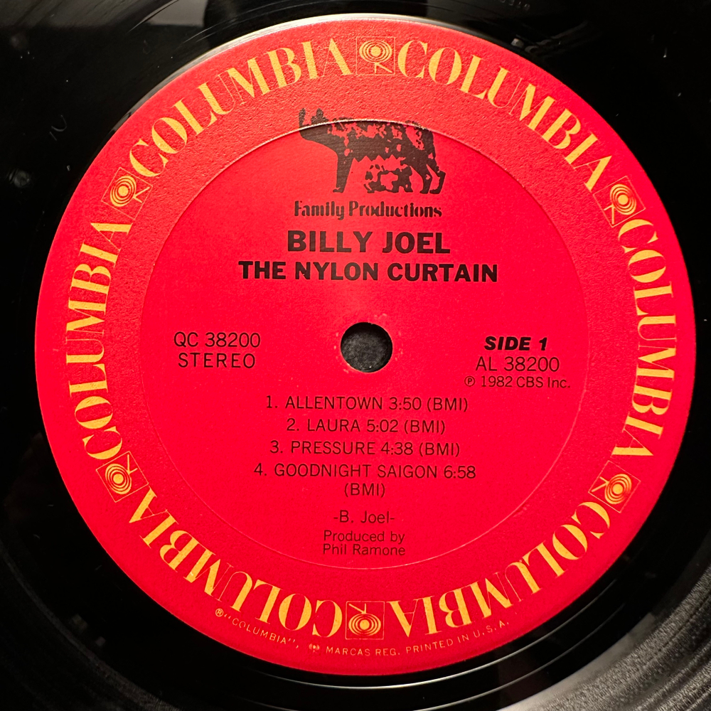 Billy Joel - The Nylon Curtain (США 1982г.)