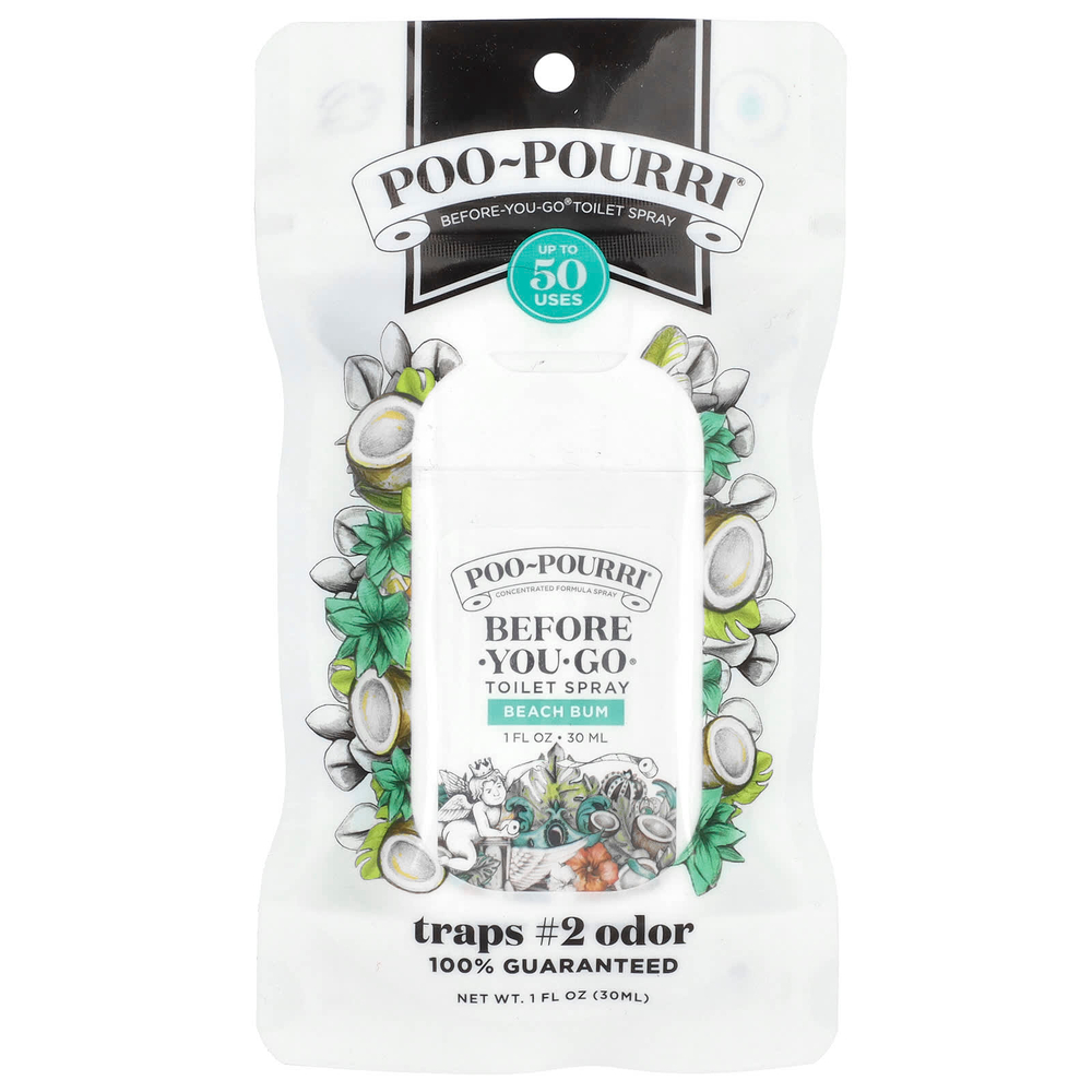 Poo-Pourri, спрей для туалета Before-You-Go®, Beach Bum, 30 мл