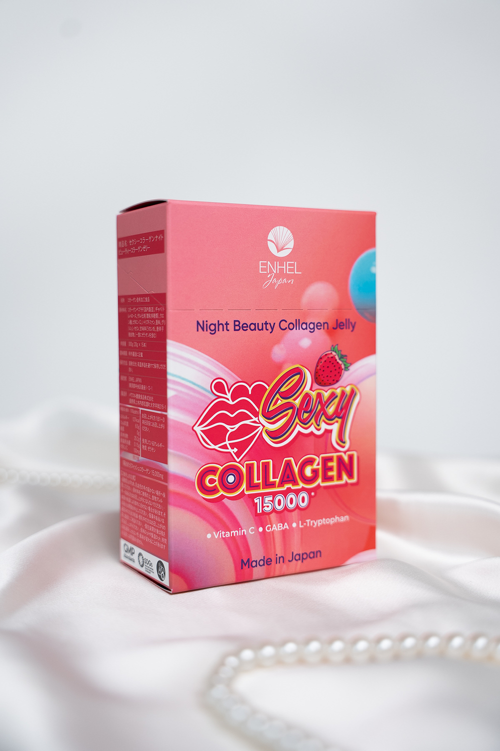 Ночной омолаживающий коллаген, лимитированная коллекция Enhel Japan (SEXY COLLAGEN)