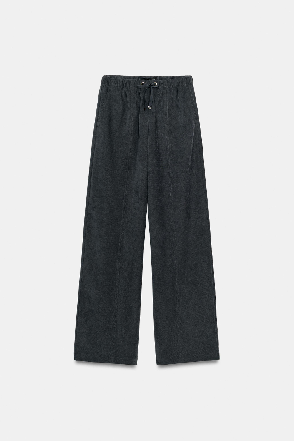 ШИРОКИЕ БРЮКИ С ЭЛАСТИЧНЫМ ПОЯСОМ — ZARA