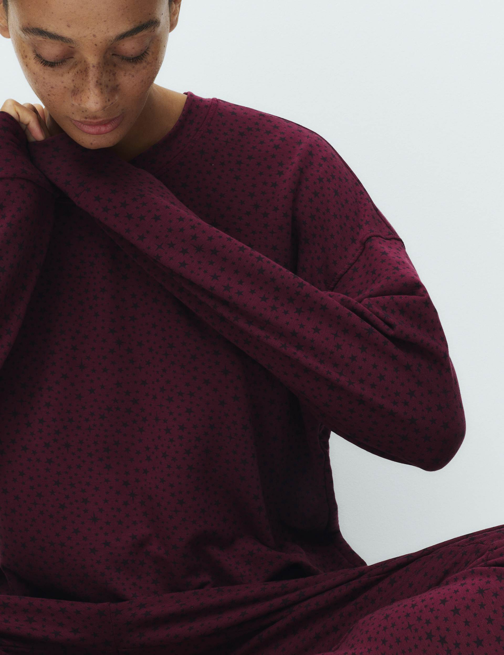 Пижамный комплект Flexifit с принтом в виде звезд - Marks & Spencer