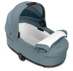 Коляска Cybex Balios S Lux TPE complete Cloud G Moon Black Plus 3 в 1 Stormy Blue с дождевиками
