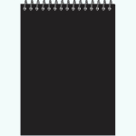Блокнот-скетчбук SKETCHBOOK BLACK А5 20 листов на металлическом гребне