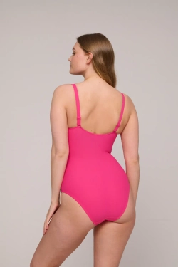 PRIMADONNA Swim Aswan Купальник с глубоким вырезом без косточек, розовый