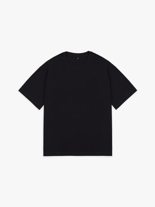 Футболка оверсайз (черный) 230 г