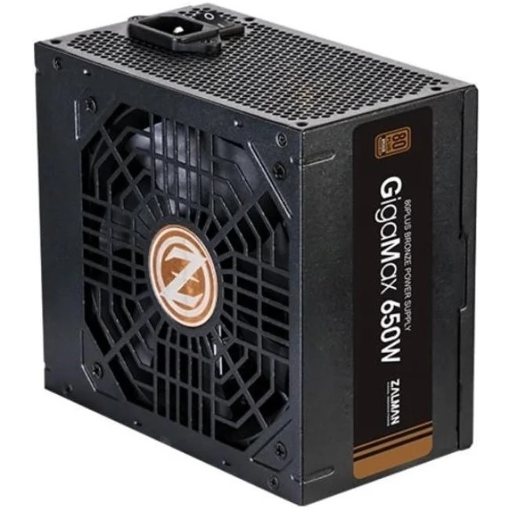 Блок питания Zalman 650W GigaMax, 120 мм, 80 PLUS Bronze (ZM650-GVII)