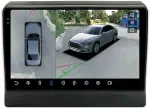 Магнитола для Mitsubishi Delica D5 2019+ - FarCar BX10-360-9633 монитор 10.36" 2K QLED на Android 13, Быстрая, CarPlay, 4G SIM-слот, 4 камеры в комплекте