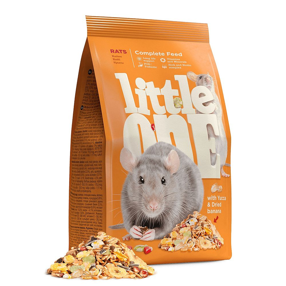 Little One.Корм для крыс 400 г. Little One.Корм для крыс 400 г.