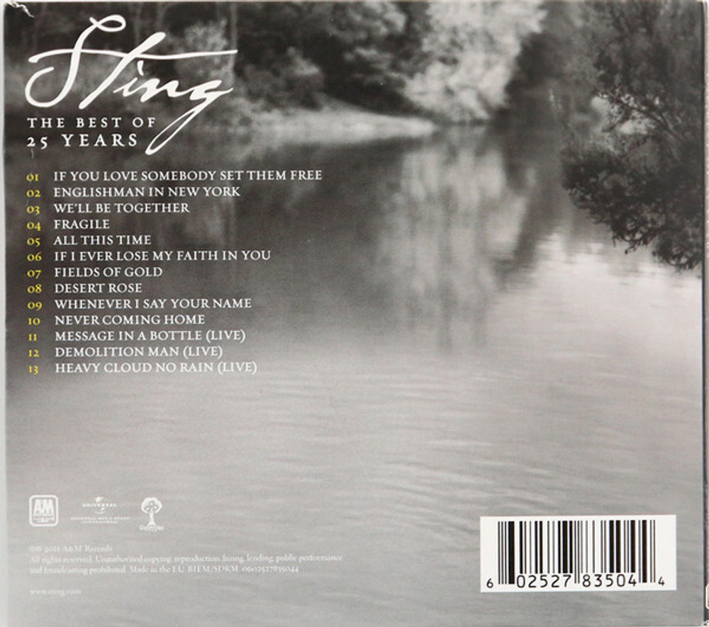 STING 25 Years (CD)
