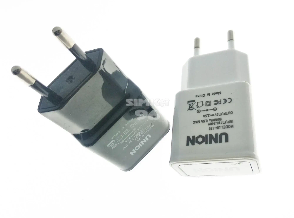 СЗУ 2 выхода USB 2.5А UNION Led