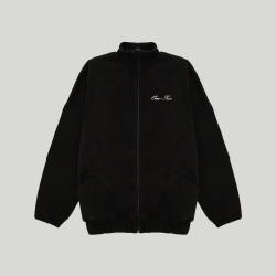 Zip-Up Sweatshirt Black