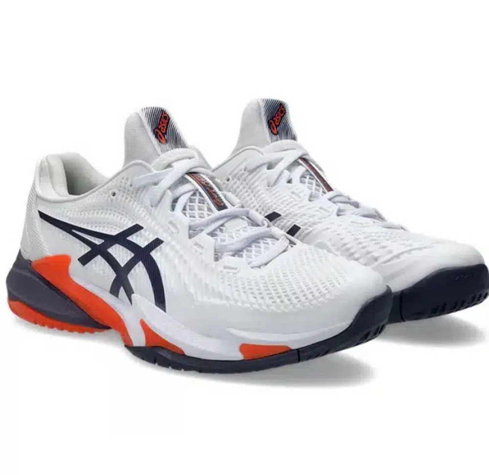 ASICS, COURT FF 3, , WHITE/GREYISH PURPLEI, MEN, US 12 /EUR 46,5 /UK 11 /СМ 29,5