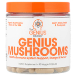 The Genius Brand, Genius Mushrooms, 90 растительных капсул