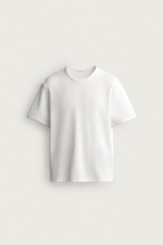 ФУТБОЛКА ИЗ РИФЛЕНОГО ТРИКОТАЖА — ZARA