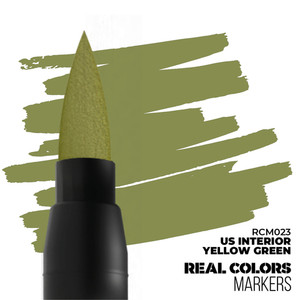 Акриловый маркер AK US INTERIOR YELLOW GREEN