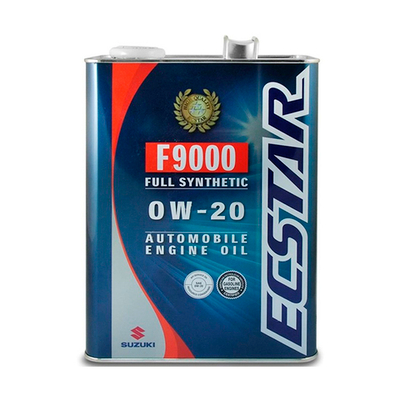 Моторное масло SUZUKI F9000 ECSTAR 0W20 4 л (4kg)