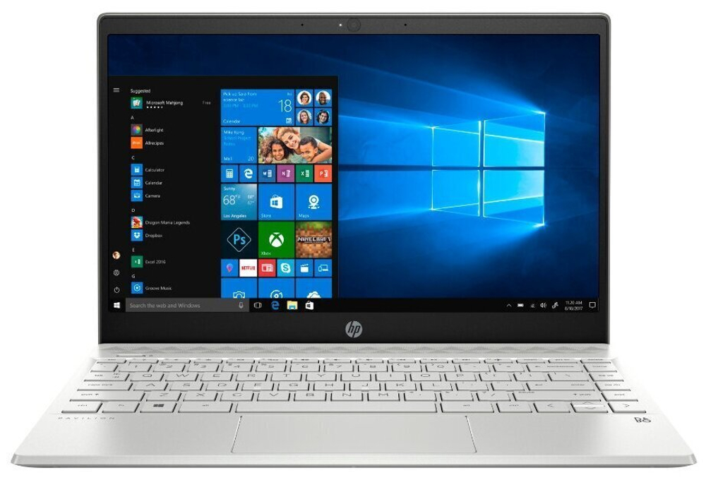 Ноутбук HP Pavilion 13-an1029ur. Конфигурация: Intel Core i3 1005G1 1200MHz/13.3"/1920x1080/4GB/256GB SSD/DVD нет/Intel UHD Graphics/Wi-Fi/Bluetooth/Windows 10 Home/A1