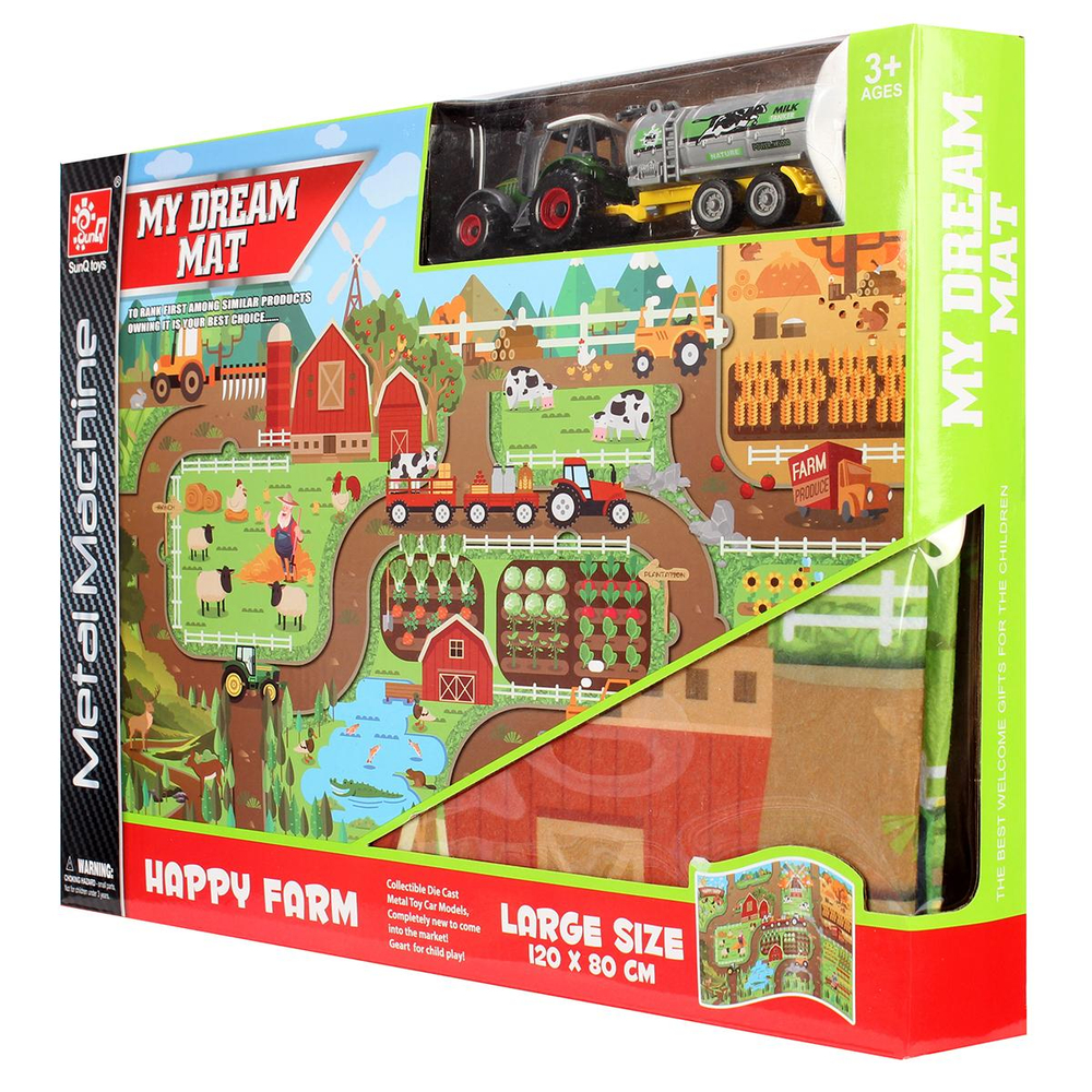 Игровой набор с транспортом, коробка SQ80233-82BK