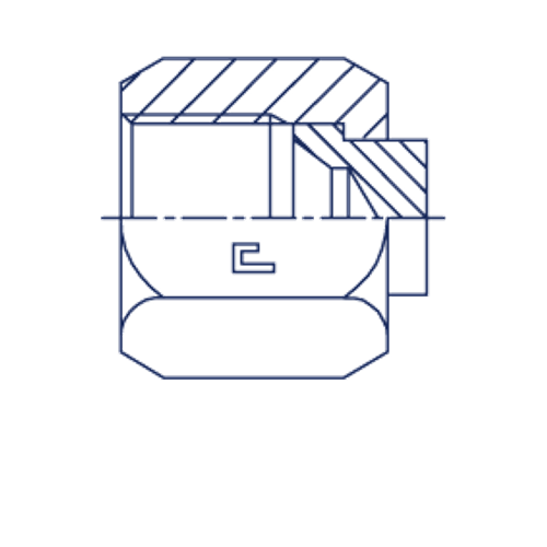 Заглушка V (Г) JIC 1.1/16
