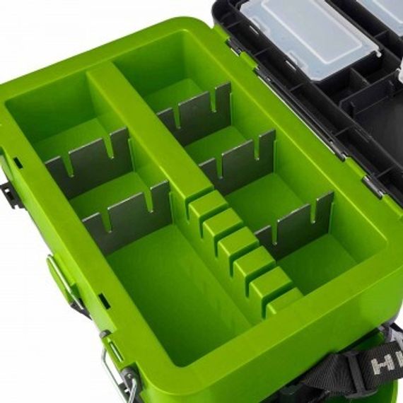 Ящик зимний Helios "FishBox" (19л) зеленый