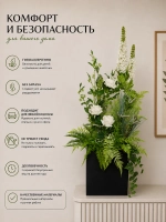 Искусственные цветы для интерьера напольные "Белый сад"