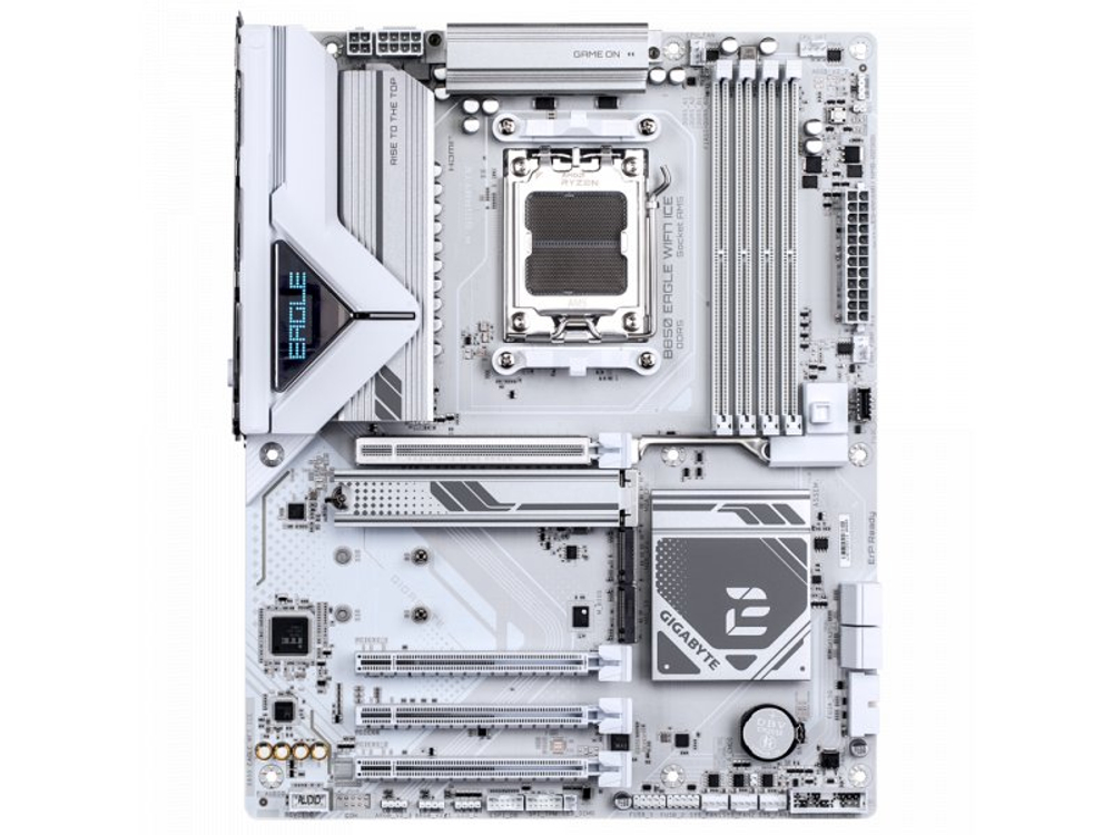 Материнская плата Gigabyte B850 Eagle Wifi7 Ice, Socket AM5, AMD B850, ATX, RTL