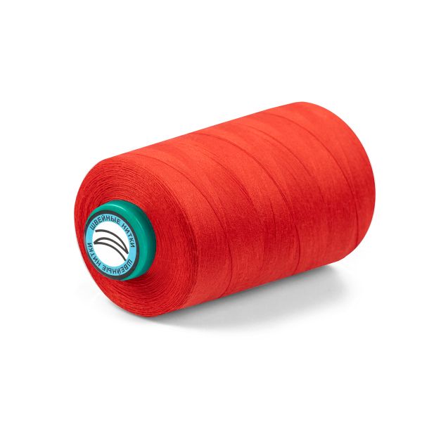 Нитки универсальные Nitka 40/2, 4570 м (5000 ярд) / 1 кат., 111 красный