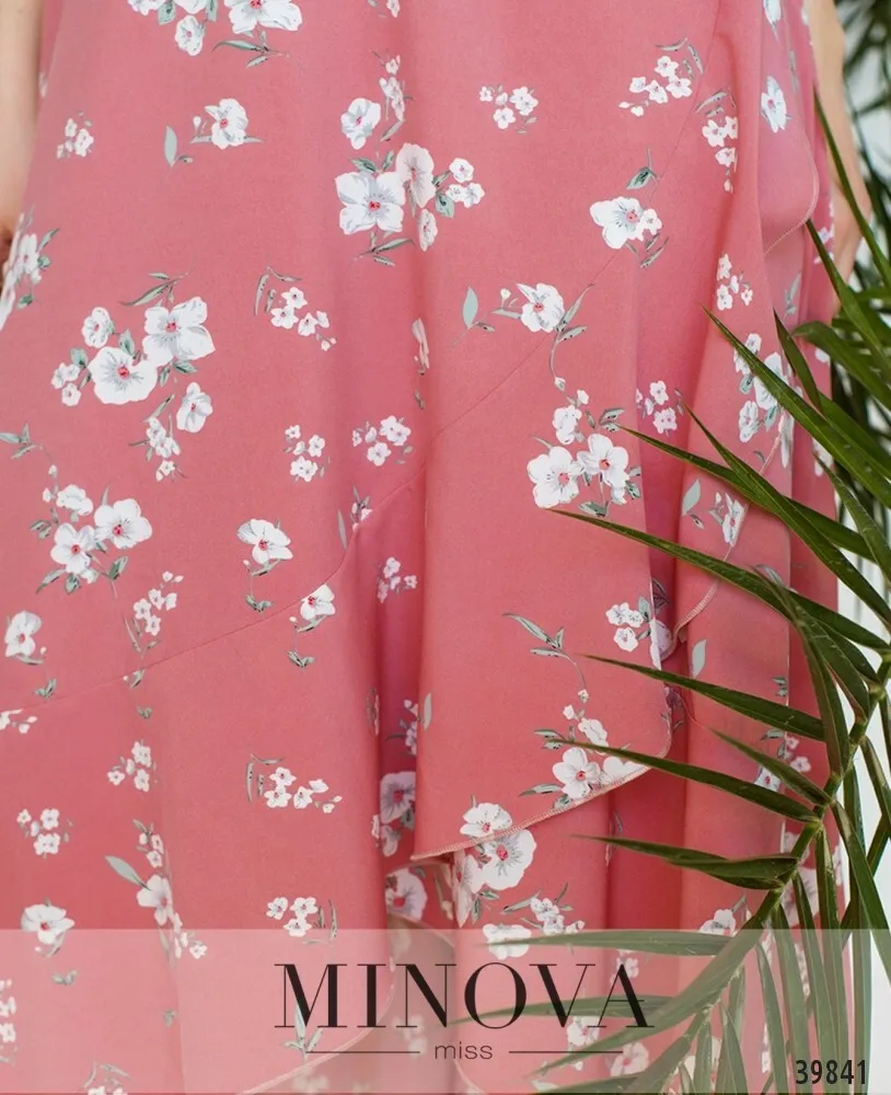 Платье 3152-розовый Minova