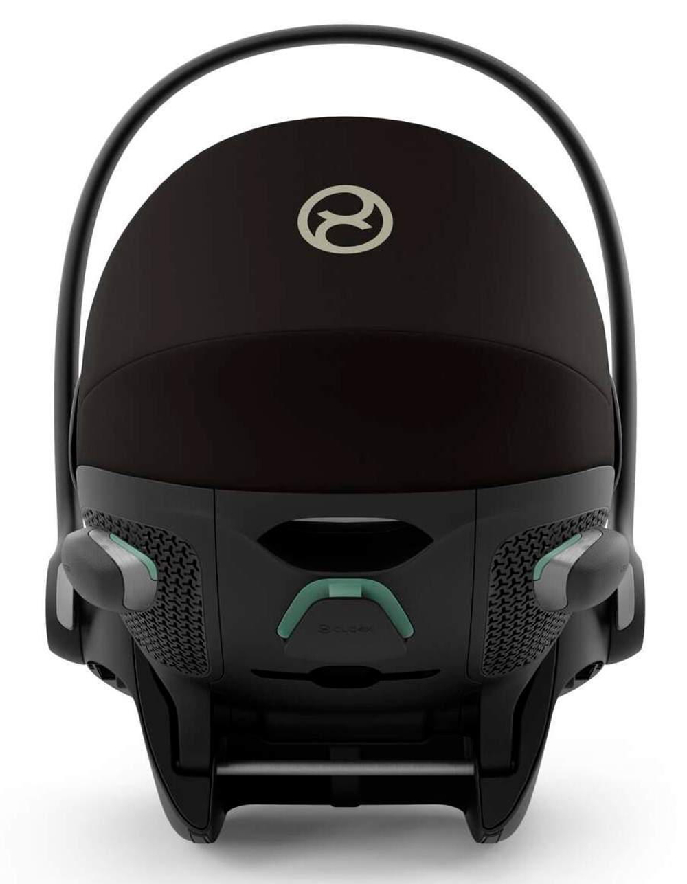Коляска Cybex Priam IV Rosegold complete и автокресло Cloud G i-Size Moon Black Plus 3 в 1 Off White