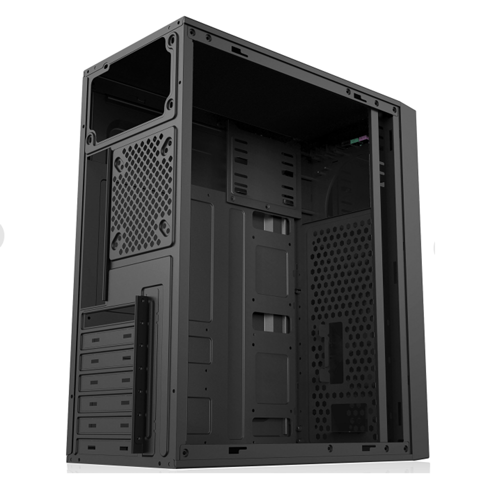 Корпус ТЕСЛА (TESLA) 3205BM, Без БП, ATX, чёрный, 2xUSB2 (TSL-3205-BM)