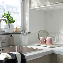 IKEA ORDNING  (ИКЕА ОРДНИНГ)  -  Подставка для столовых приборов - белая 13,5 см