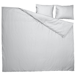 IKEA PILTANDVINGE  (ИКЕА ПИЛТАНДВИНГЕ)  -  Пододеяльник и 2 наволочки - серый 200x200/50x60 см
