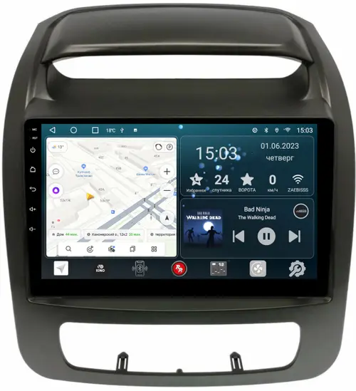 Магнитола для KIA Sorento 2 XM 2012-2020 c экраном климата снизу - Redpower 440 Android 10, Быстрая, CarPlay, SIM-слот