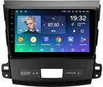 Магнитола для Mitsubishi Outlander XL, Peugeot 4007, Citroen C-Crosser (Rockford, рамка гладкая) - Teyes CC2 PLUS монитор 9" QLED, Android 10, Быстрая, SIM-слот