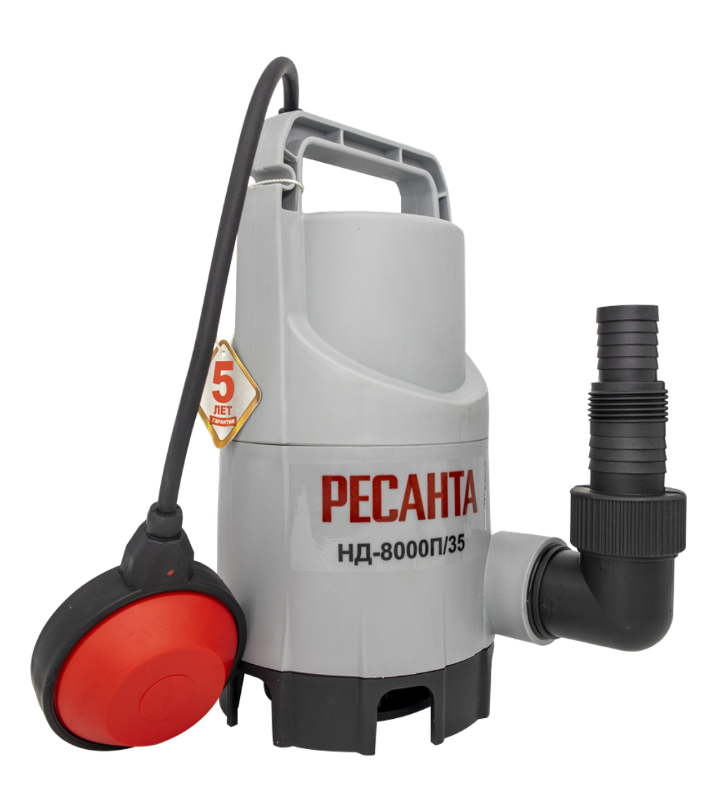 Дренажный насос Ресанта НД-8000П/35