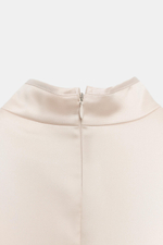 АТЛАСНОЕ МИНИ-ПЛАТЬЕ С ВЫРЕЗОМ — ZARA
