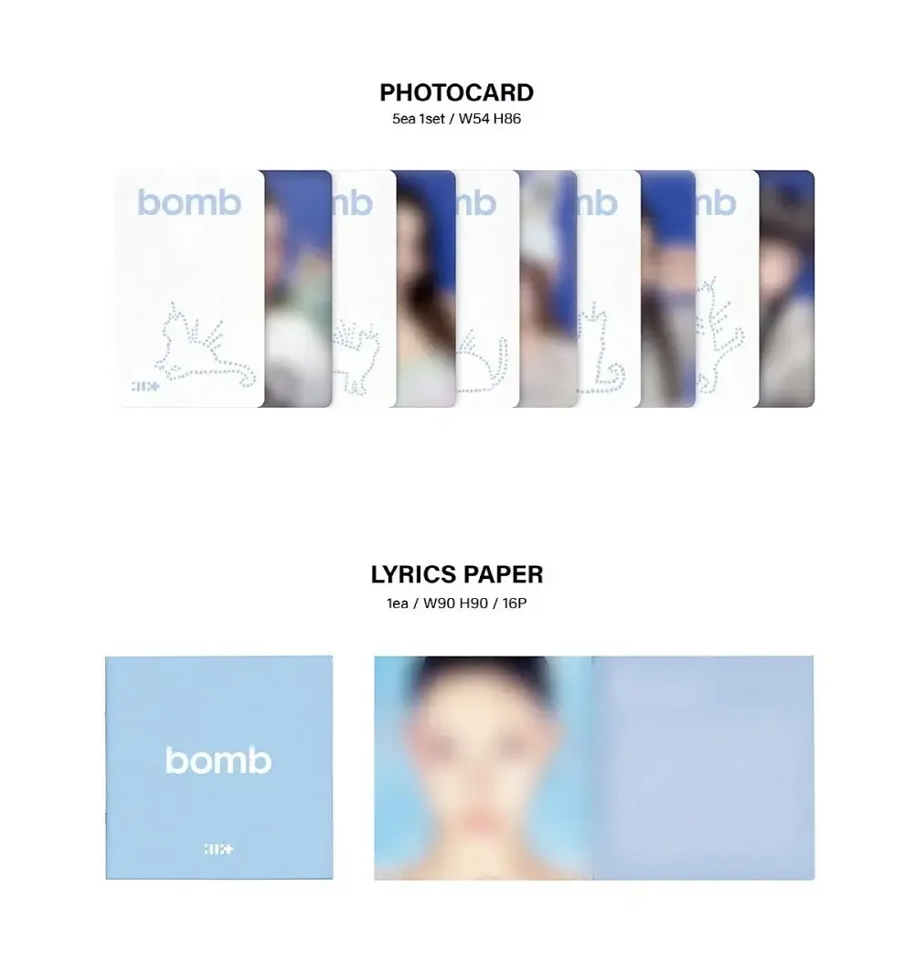 Альбом ILLIT - bomb [Merch ver.]
