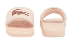 Шлепанцы Lacoste Serve Slide 1.0 - light pink/burgundy