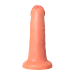 Фаллоимитатор с изогнутой головкой 20см на присоске ToyFa RealStick Caliber 983015