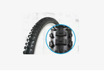 Покрышка TRIX 26"х 1.95 (54-559) TXBM-002, горная высокая, черная